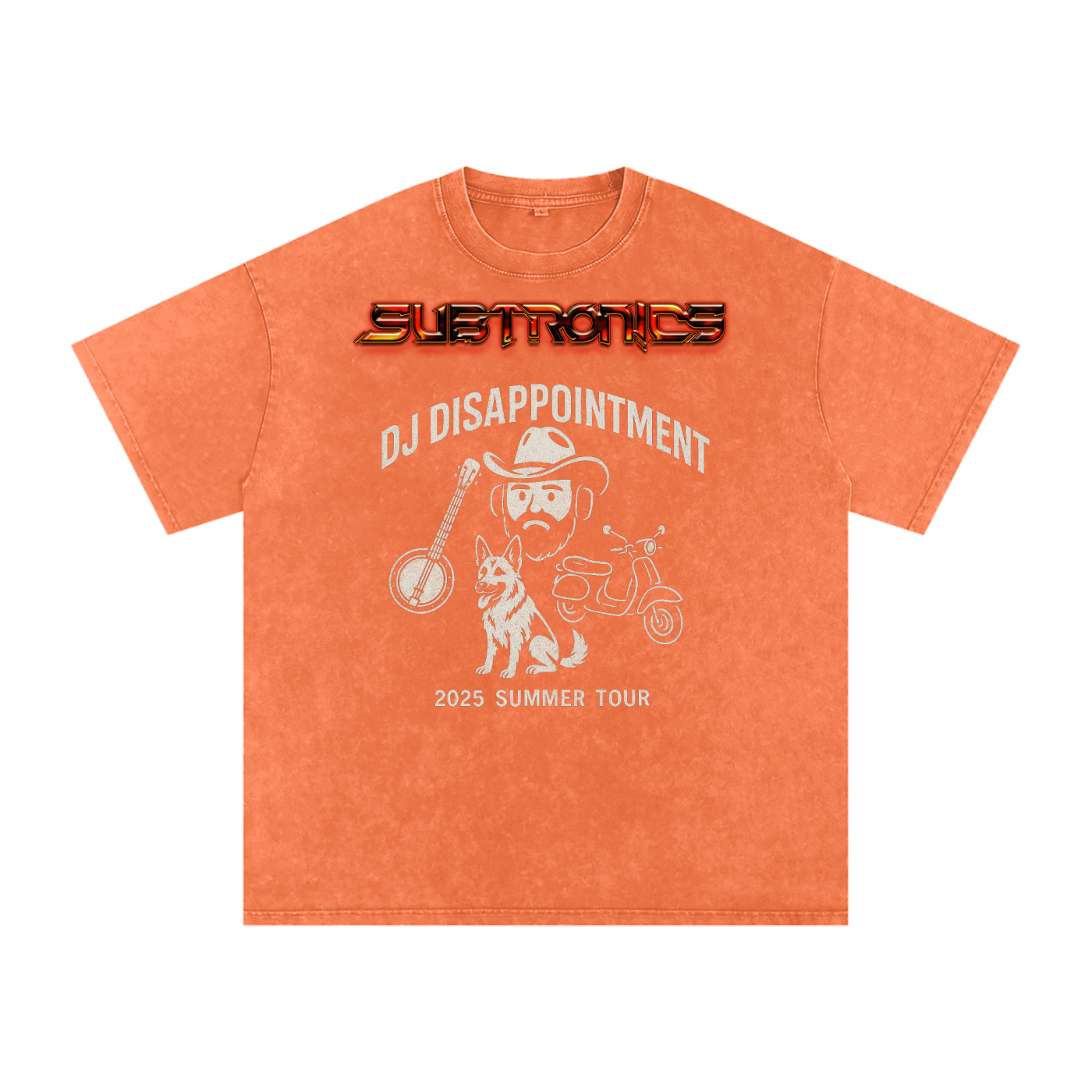 Acid Wash Oversize T-Shirt - 250 GSM